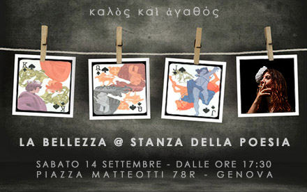 LA BELLEZZA @ STANZA DELLA POESIA