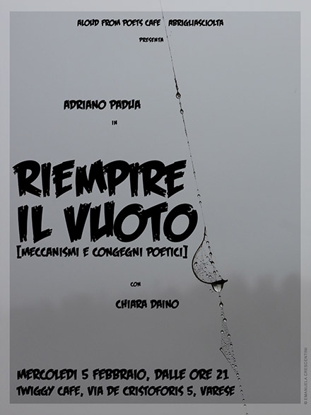 RIEMPIRE IL VUOTO